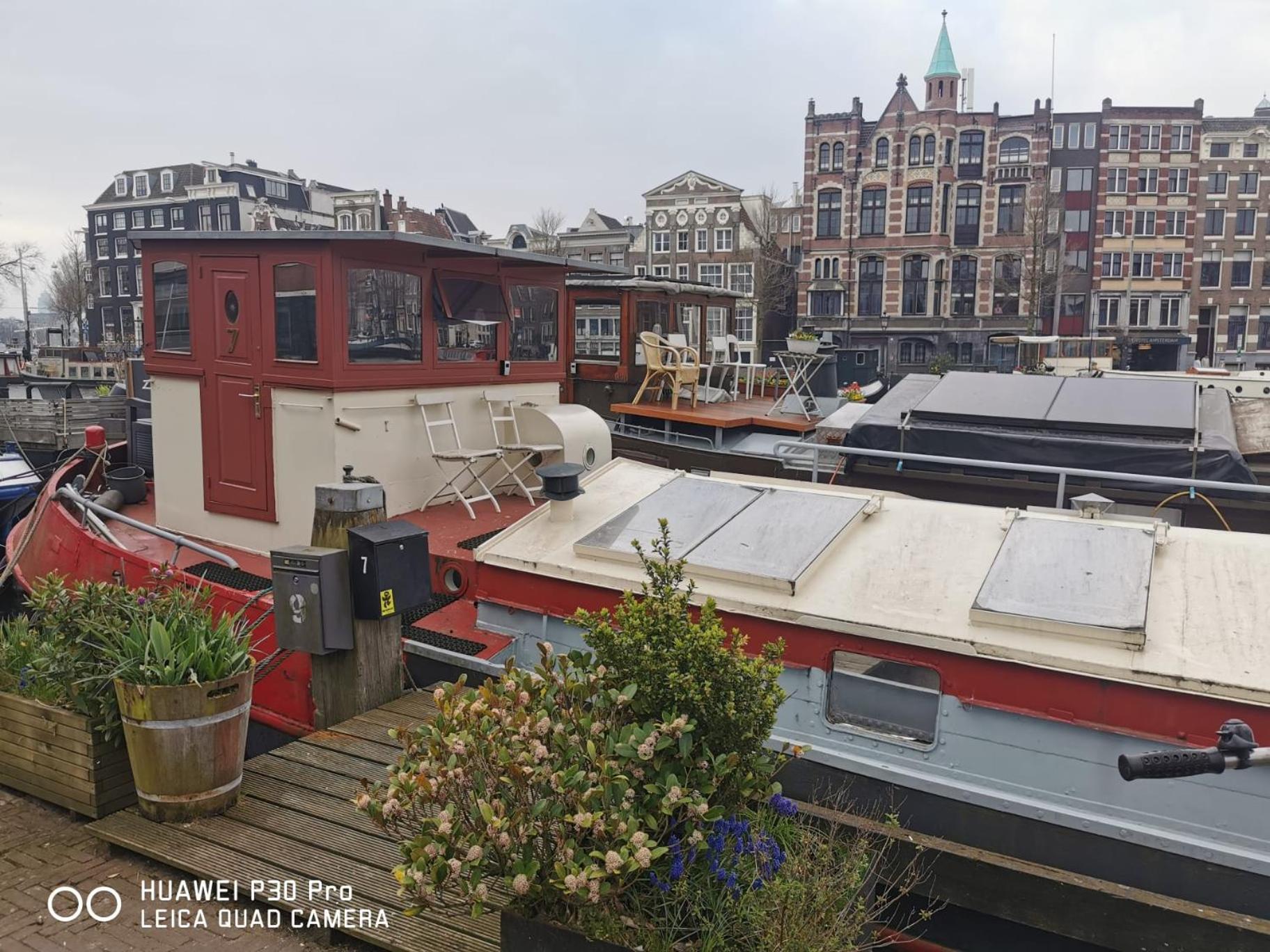 Waterloo Square River Vieuw Houseboat Ámsterdam Exterior foto